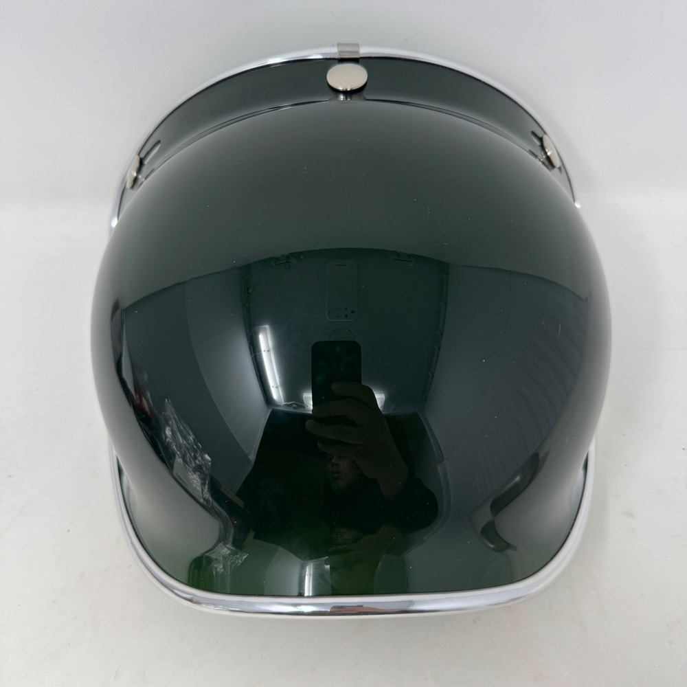 Bell 3 Snap DLX Bubble Shield Visor Wayfarer Green BH-BS-JH One Size  Retro
